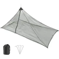 Luxuskollektion Camping Moskitonetz mit Reißverschluss für Reise Wandern Garten