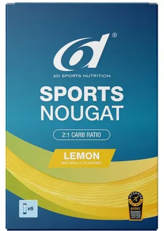 6D Sports Nougat Lemon 6x35g