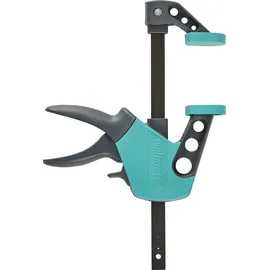 WOLFCRAFT Einhandzwinge Metall 150 mm blau