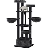 Nobby Musan Kratzbaum 70 x 70 x 203 cm schwarz/grau