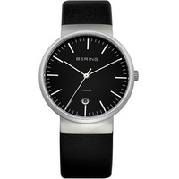 Bering Herren Uhr Armbanduhr Slim Classic - 11036-402 Leder