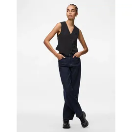 Pieces Anzugweste mit angedeutete Taschen Modell 'BOZZY VEST Black, XS