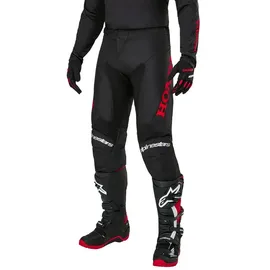 Alpinestars Honda Racer Iconic Textilhose - schwarz-rot, / 28