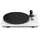 Pro-Ject E1, Plug & Play Einsteiger Plattenspieler mit elektronischer Geschwindigkeitsumschaltung, Auflagekraft und Anti-Skating voreingestellt (AT3600L, Weiß)