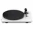 Pro-Ject E1, Plug & Play Einsteiger Plattenspieler mit elektronischer Geschwindigkeitsumschaltung, Auflagekraft und Anti-Skating voreingestellt (AT3600L, Weiß)