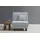 Ell + Ell Sessel Enny Polyester 85 x 85 x 100 cm Blau mit Rollen