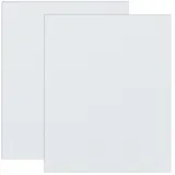 Erwin Müller Molton Betteinlage wasserdicht/kochfest 2er-Pack Magdeburg in weiß | Gr.: 40 x 50 cm