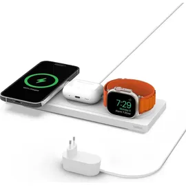 Belkin BoostCharge 3-in-1 Charging Pad with MagSafe weiß (WIZ016vfWH)