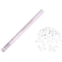 Partydeco Konfettishooter 80 cm Weiß
