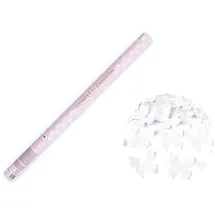 Partydeco Konfettishooter 80 cm Weiß