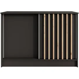 beautysofa Horizon 121 x 85 x 43,5 cm Schwarz