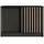 beautysofa Horizon 121 x 85 x 43,5 cm Schwarz