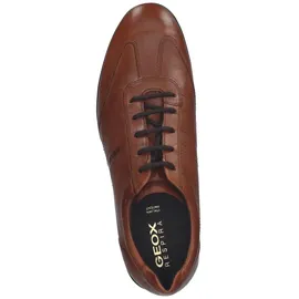 GEOX Herren U Symbol Oxfords, Kalb Braun, 45