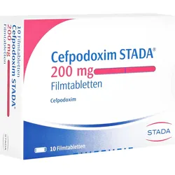 Cefpodoxim Stada 200 mg Filmtabletten 10 St