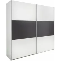 Rauch Schwebetürenschrank »Borba«, schwarz-weiß
