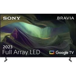 F (A bis G) SONY LED-Fernseher "KD-75X85L" Fernseher schwarz LED Fernseher