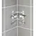 Wenko Turbo-Loc® Eck Shampoohalter Duo Clippsy - Silber