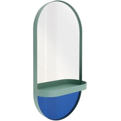 Remember - Wandspiegel mit Ablage, mint