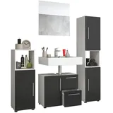 VCM Flandu 4-tlg. weiß/schwarz