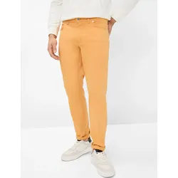 5-Pocket-Hose BRAX "Style COOPER", Herren, Gr. 30, Länge 32, gelb, 97% Baumwolle, 3% Elasthan, Hosen