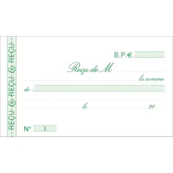 Exacompta 23170E 20x SD - Buch 10,5x18 Quittung 50x2 Bl -