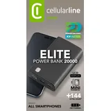 Cellular Line Cellularline Powerbank USB Typ-C (Schwarz)