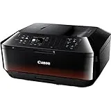Canon Pixma MX725 All-in-One Multifunktionsgerät (Drucker, Scanner, Kopierer und Fax, USB, WLAN, LAN, Apple AirPrint) schwarz