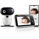 Motorola Nursery PIP1610 HD Wifi Video Babyphone mit 5" HD 720p Elterneinheit und Motorola Nursery App – Ferngesteuertes Schwenken, Neigen und Zoomen – Zwei-Wege-Gespräch – Sicher und privat