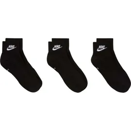 Nike Everyday Essential Knöchelsocken Black/White 42-46