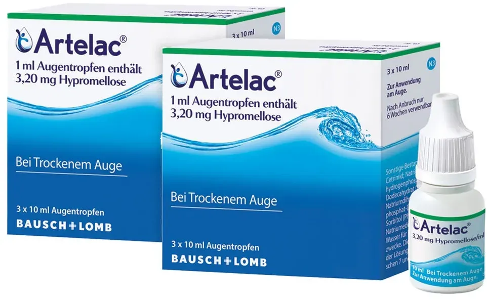 Artelac Augentropfen 6X10 ml