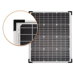 50 Watt Solarpanel 12V monokristallin