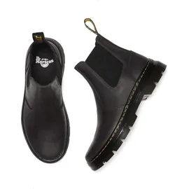 Dr. Martens Embury Gunmetal Saddleback Platform, Schwarz, 43 EU