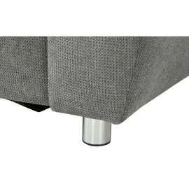 Smart Relaxsessel Valencia Mikrofaser 116 x 90 x 93 cm Grau