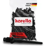 KARELLA Dartspitzen Keypoint-Special Kunststoff 1.000 Stück schwarz