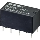 GOODSKY GS-SH-224T Printrelais 24 V/DC 2 Wechsler Tube
