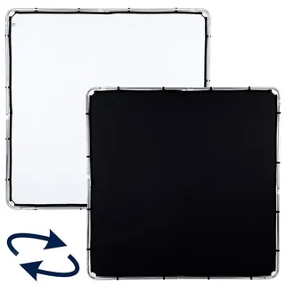 Manfrotto LR82221R 2 x 2 m Skylite Rapid Fabric Large 2m Black/White
