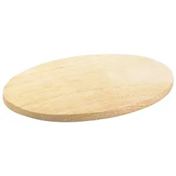 Teller Holz Natur oval 17x12 cm
