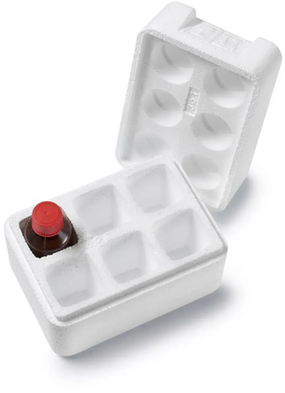 Sicherheitsboxen inkl. Deckel 6x100ml 205 x 143 x 159 mm