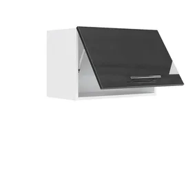 Vicco Badschrank 60 x 40 cm Schwarz Hochglanz