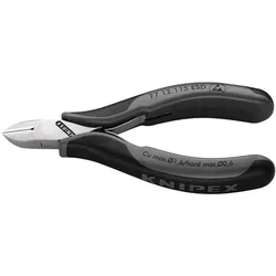 Knipex Elektronikseitenschneider L.115mm Form 2 Facette nein spiegelpol.