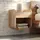 FineBuy Nachtschrank FB117958 35 x 33 x 40 cm Braun
