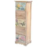 moebel-direkt-online Schubkastenkommode Lars 30 x 95 x 27 cm Beige