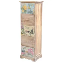 moebel-direkt-online Schubkastenkommode Lars 30 x 95 x 27 cm Beige