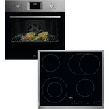 AEG Backofen-Set »HH24BSM«, Aqua Clean, Wasserdampfreinigung des Backofens, Grill, Keramikkochfeld mit Touch