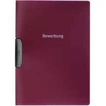 Durable Bewerbungsmappe Duraswing job 228931 - Klemmhefter - für A4 dunkelrot