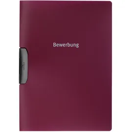 Durable Bewerbungsmappe Duraswing job 228931 - Klemmhefter - für A4 dunkelrot