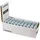 Lezyne Co2-Kartusche 16 g - Set mit 30 Patronen - grau, silber