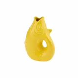 Giftcompany Gift Company Vase Monsieur Carafon XS, Dekovase in Fisch-Form, Steingut, Tuscan Sun, 13 cm, 1087402010