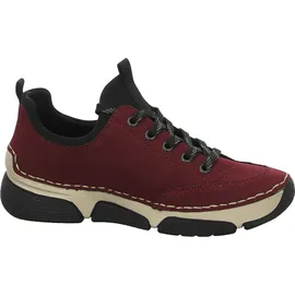 Rieker Sneaker in Schwarz/Bordeaux | Gr.: 38
