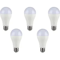 V-Tac LED-Lampe, Tropfenform, E27, EEK: F, 15W, 1521lm, 4000K,